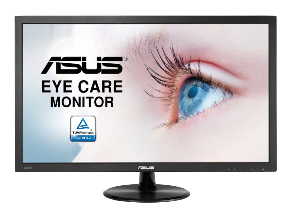 ASUS VP247HAE - LED-skärm - 23.6" - 1920 x 1080 Full HD (1080p) - VA - 250 cd/m² - 3000:1 - 5 ms - HDMI, VGA - svart