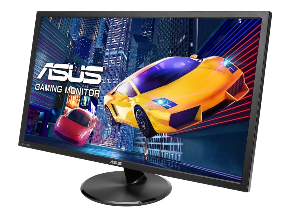 ASUS VP28UQG - LED-skärm - 28" - 3840 x 2160 4K - 300 cd/m² - 1000:1 - 1 ms - 2xHDMI, DisplayPort - svart