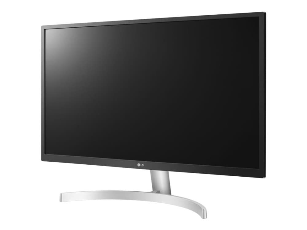 LG 27UL500-W - LED-skjerm - 27" - 3840 x 2160 4K @ 60 Hz - IPS - 300 cd/m² - 1000:1 - 5 ms - 2xHDMI, DisplayPort - matte white back, matte black fron
