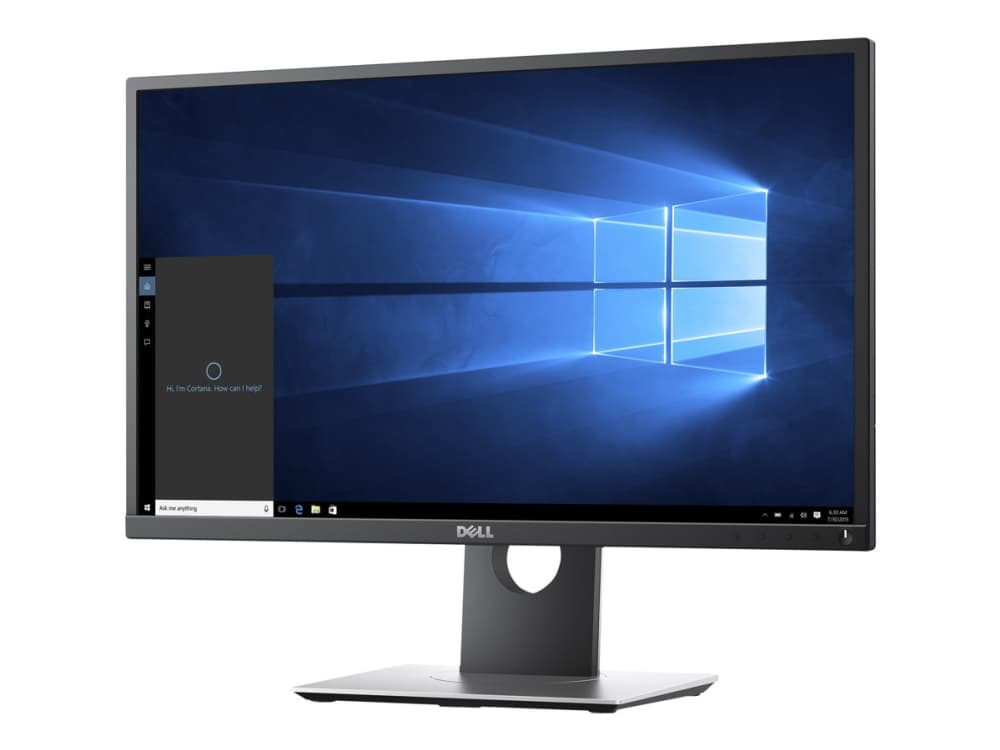 Dell P2417H - LED-skärm - 24" (23.8" visbar) - 1920 x 1080 Full HD (1080p) @ 60 Hz - IPS - 250 cd/m² - 1000:1 - 6 ms - HDMI, VGA, DisplayPort - svart