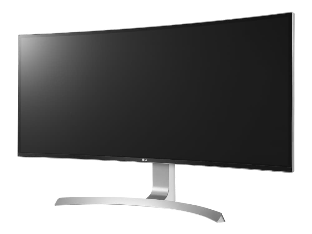 LG 34UC99-W - LED-skjerm - kurvet - 34" - 3440 x 1440 UWQHD @ 60 Hz - AH-IPS - 300 cd/m² - 1000:1 - 5 ms - 2xHDMI, DisplayPort, USB-C - høyttalere -