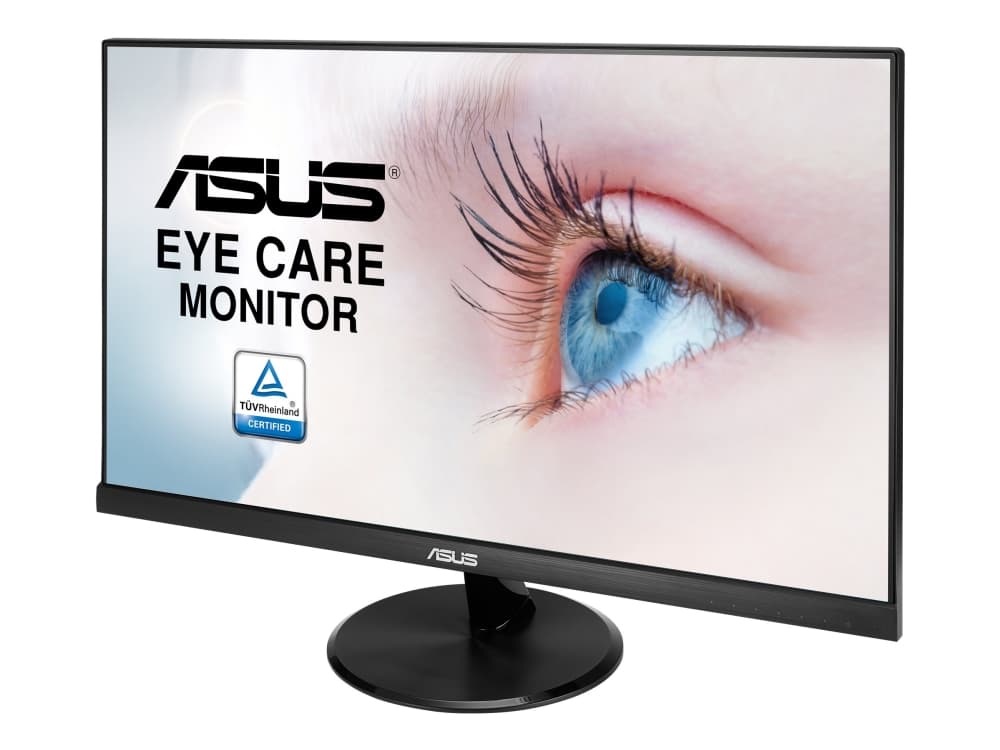ASUS VP249HE - LED-skärm - 23.8" - 1920 x 1080 Full HD (1080p) - IPS - 250 cd/m² - 1000:1 - 5 ms - HDMI, VGA - svart