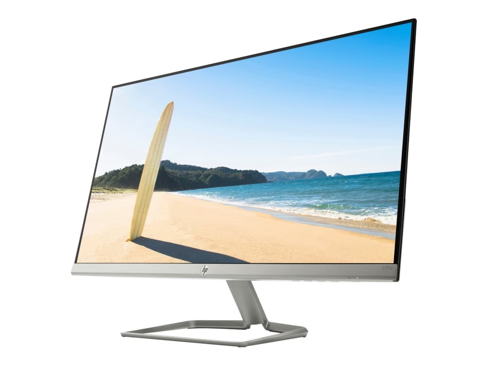 HP 27fw - LED-skärm - 27" - 1920 x 1080 Full HD (1080p) @ 60 Hz - IPS - 300 cd/m² - 1000:1 - 5 ms - HDMI, VGA