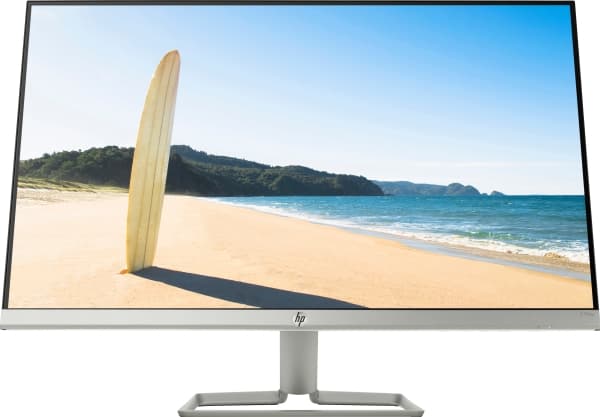 HP 27fw, 68,6 cm (27"), 1920 x 1080 pixlar, Full HD, LED, 5 ms, Silver, Vit