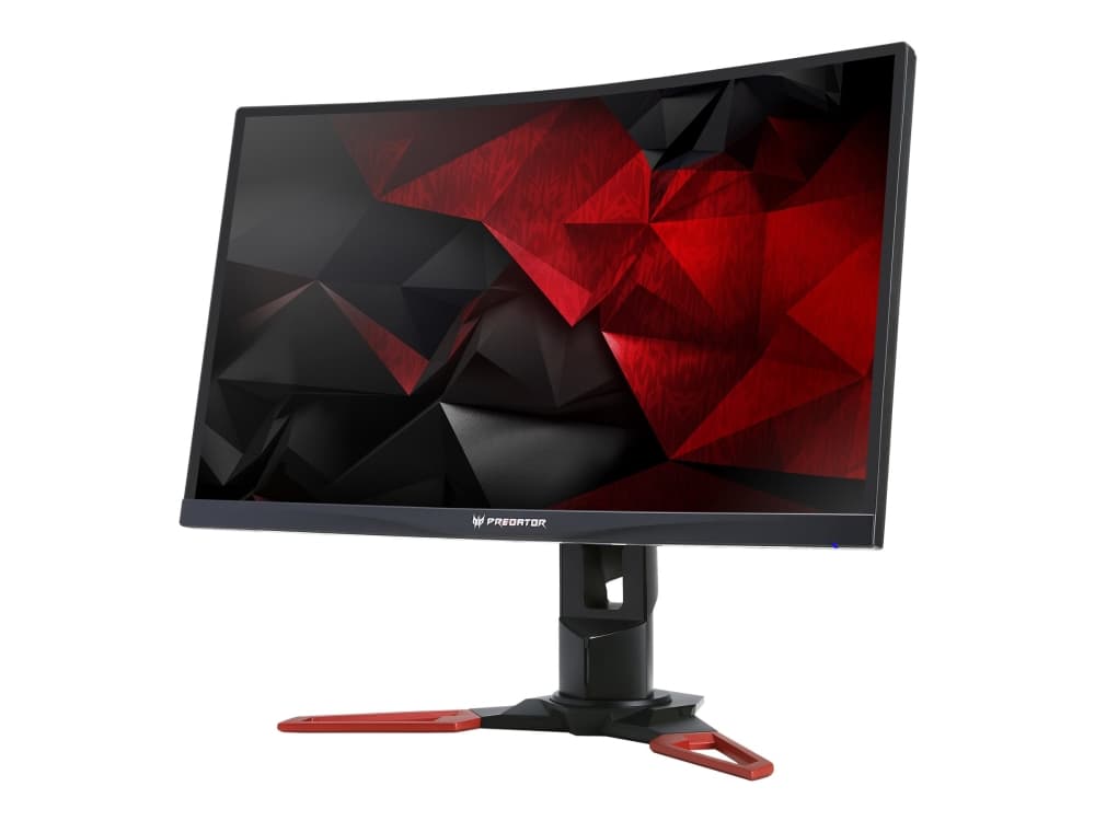 Acer Predator Z271U - LED-skærm - kurvet - 27" - 2560 x 1440 WQHD - TN - 400 cd/m² - 1 ms - HDMI, DisplayPort - højtalere - sort