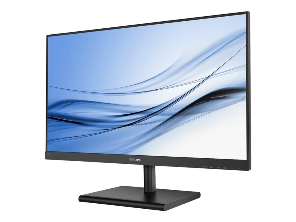 Philips E-line 275E1S - LED-skärm - 27" - 2560 x 1440 1440p (Quad HD) @ 75 Hz - IPS - 250 cd/m² - 1000:1 - 4 ms - HDMI, VGA, DisplayPort - svart med