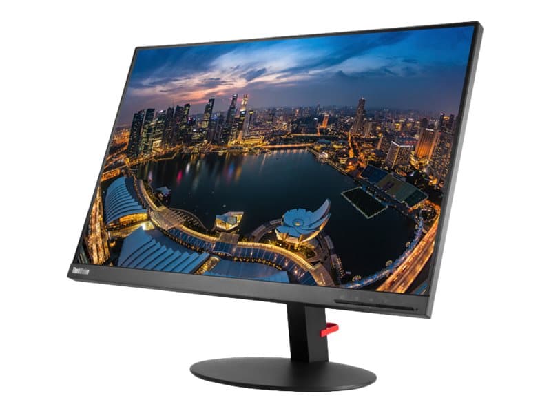Lenovo ThinkVision T24d-10 - LED-skärm - 24" (24" visbar) - 1920 x 1200 WUXGA - IPS - 300 cd/m² - 1000:1 - 7 ms - HDMI, VGA, DisplayPort - svart