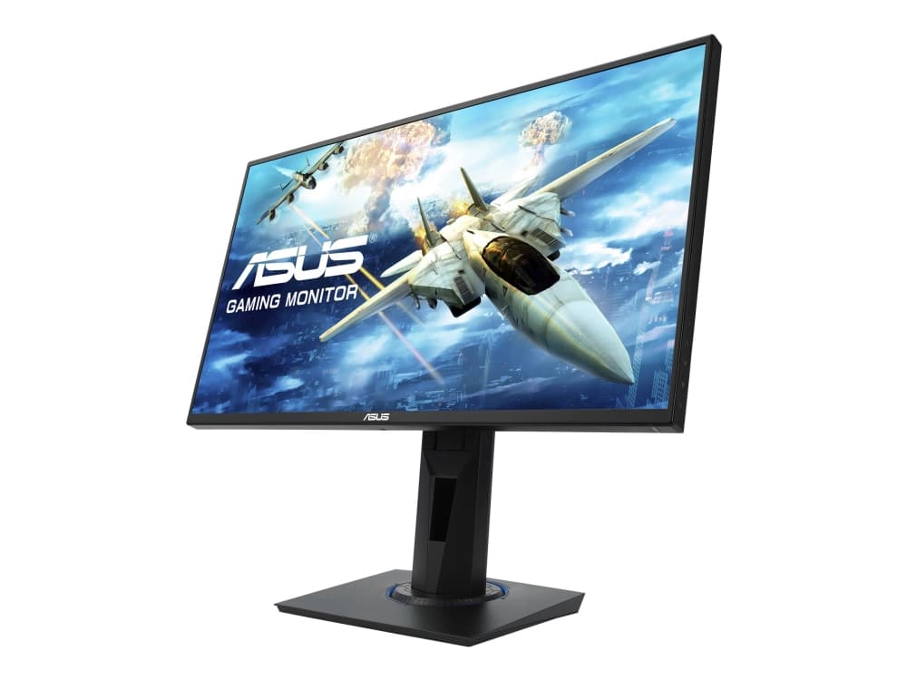 ASUS VG255H - LED-skärm - 24.5" - 1920 x 1080 Full HD (1080p) - TN - 250 cd/m² - 1 ms - 2xHDMI, VGA - högtalare - svart