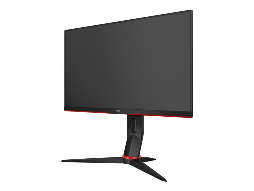 AOC Gaming 24G2U5/BK - LED-skärm - 23.8" - 1920 x 1080 Full HD (1080p) @ 75 Hz - IPS - 250 cd/m² - 1000:1 - 1 ms - 2xHDMI, VGA, DisplayPort - högtala