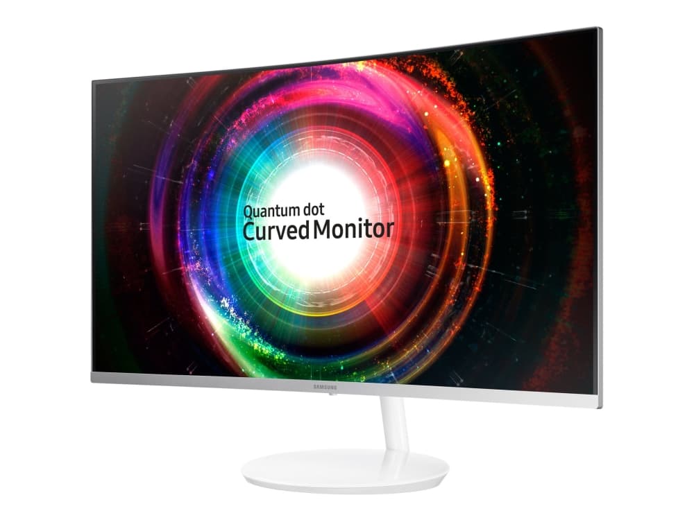 Samsung C27H711QEU - CH71 Series - QLED-monitor - kurvet - 27" (26.9" synlig) - 2560 x 1440 WQHD @ 60 Hz - VA - 300 cd/m² - 3000:1 - 4 ms - HDMI, Min