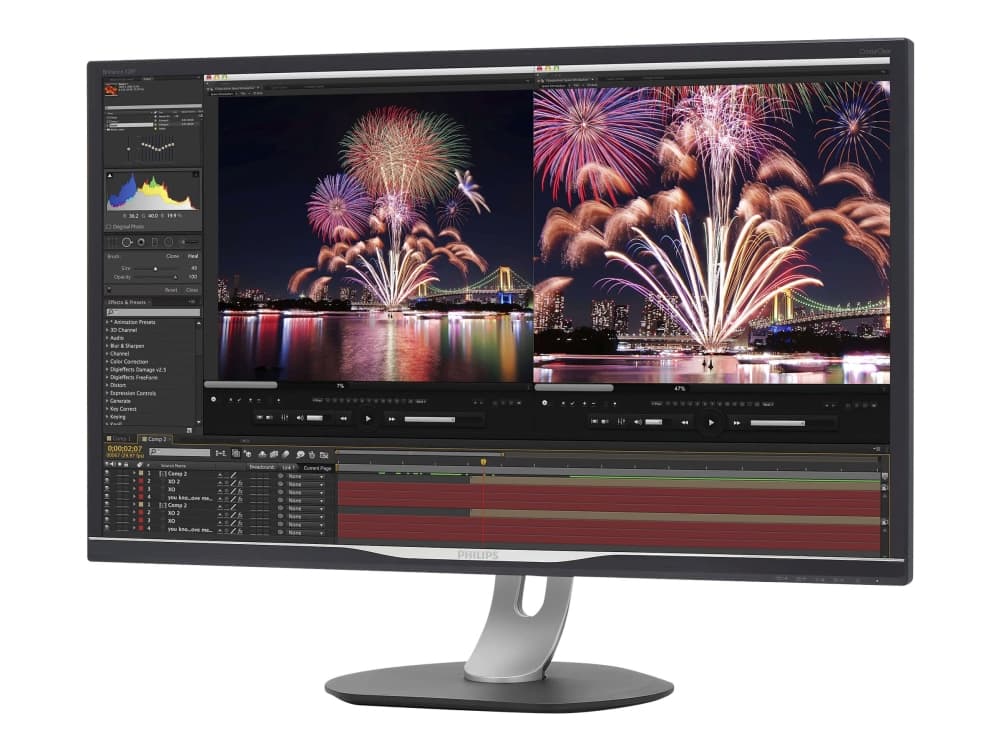 Philips Brilliance P-line 328P6VUBREB - LED-skärm - 32" (31.5" visbar) - 3840 x 2160 4K @ 60 Hz - VA - 600 cd/m² - 3000:1 - 4 ms - 2xHDMI, DisplayPor