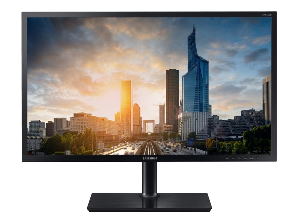 Samsung S27H650FDU - SH65 Series - LED-skärm - 27" - 1920 x 1080 Full HD (1080p) @ 60 Hz - Plane to Line Switching (PLS) - 250 cd/m² - 1000:1 - 5 ms