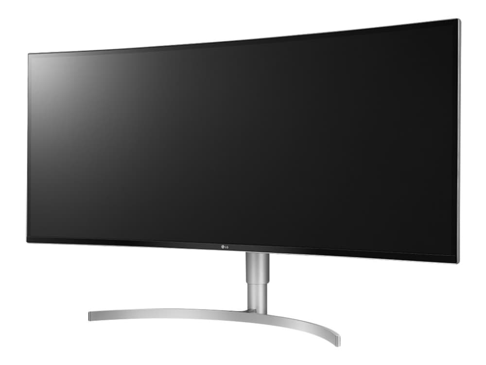 LG 38WK95C-W - LED-skjerm - kurvet - 37.5" - 3840 x 1600 UWQHD+ @ 75 Hz - AH-IPS - 300 cd/m² - 1000:1 - 5 ms - 2xHDMI, DisplayPort, USB-C - høyttaler