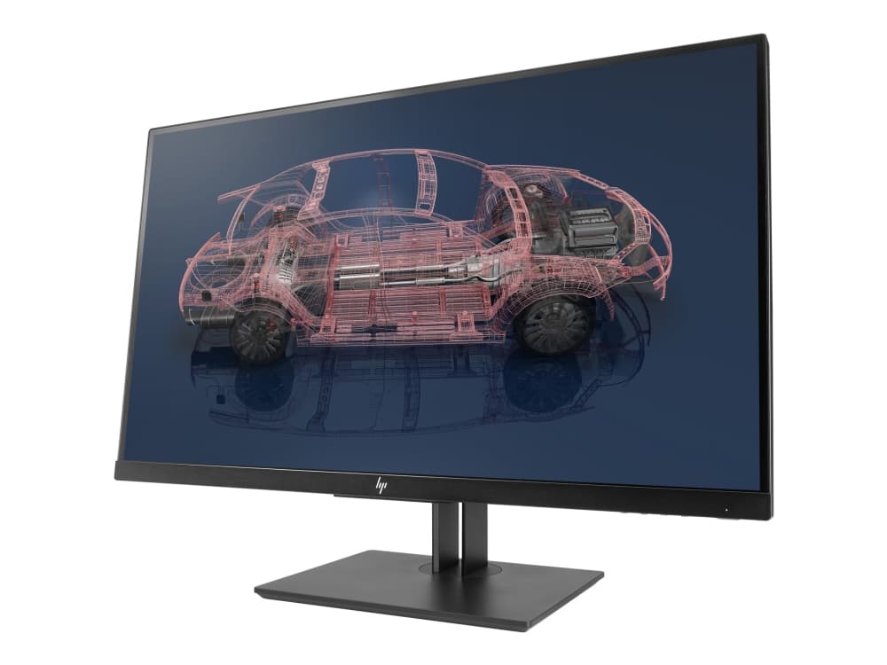 HP Z27n G2 - LED-skjerm - 27" (27" synlig) - 2560 x 1440 QHD @ 60 Hz - IPS - 300 cd/m² - 1000:1 - 5.3 ms - DisplayPort, HDMI, DVI-D, USB-C - Black Pe