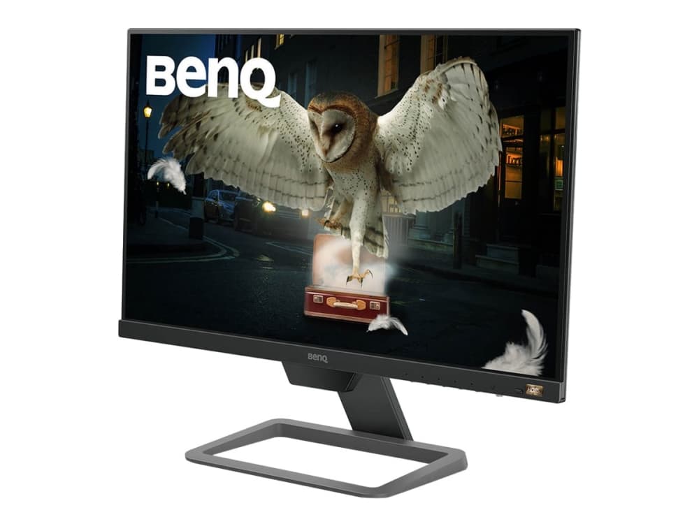 BenQ EW2480 - LED-skjerm - 23.8" - 1920 x 1080 Full HD (1080p) @ 60 Hz - IPS - 250 cd/m² - 1000:1 - 5 ms - HDMI - høyttalere - svart, metallgrå
