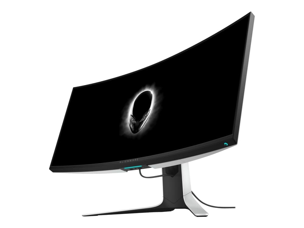 Alienware AW3420DW - LED-skärm - böjd - 34.1" (34.1" visbar) - 3440 x 1440 WQHD @ 120 Hz - IPS - 350 cd/m² - 1000:1 - 2 ms - HDMI, DisplayPort - med