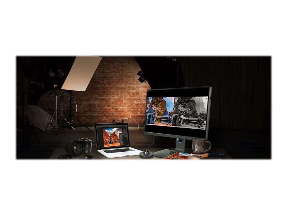 BenQ PhotoVue SW321C - SW Series - LED-skjerm - 32" - 3840 x 2160 4K UHD (2160p) @ 60 Hz - IPS - 250 cd/m² - 1000:1 - 5 ms - 2xHDMI, DisplayPort, USB