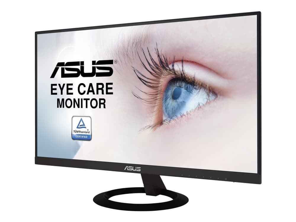 ASUS VZ249HE - LED-skärm - 23.8" - 1920 x 1080 Full HD (1080p) @ 76 Hz - IPS - 250 cd/m² - 5 ms - HDMI, VGA - svart