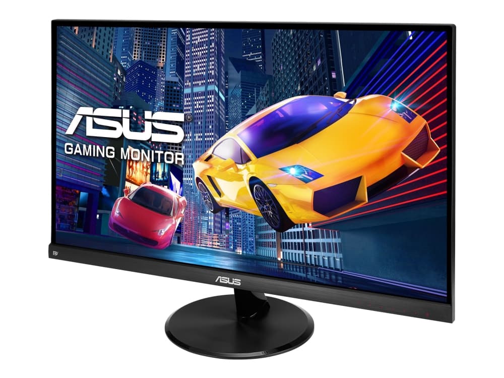 ASUS VP249QGR - LED-skjerm - 23.8" - 1920 x 1080 Full HD (1080p) - IPS - 250 cd/m² - 1000:1 - 4 ms - HDMI, VGA, DisplayPort - høyttalere - svart