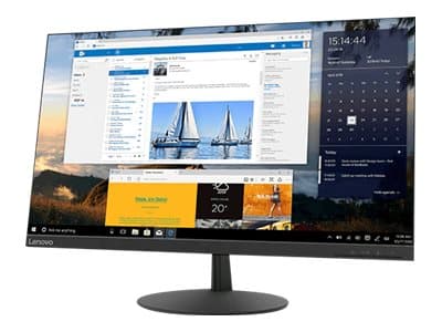 Lenovo L27q-30 - LED-skärm - 27" (27" visbar) - 2560 x 1440 QHD @ 75 Hz - IPS - 350 cd/m² - 1000:1 - 4 ms - HDMI, DisplayPort - korpsvart