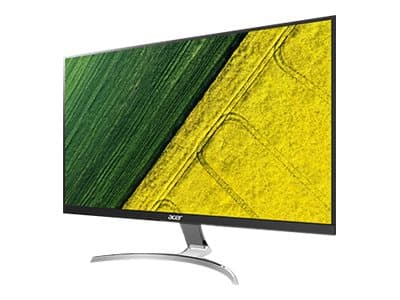 Acer RC271U - LED-skärm - 27" - 2560 x 1440 WQHD @ 60 Hz - IPS - 350 cd/m² - 4 ms - HDMI, DisplayPort - högtalare - svart, silver
