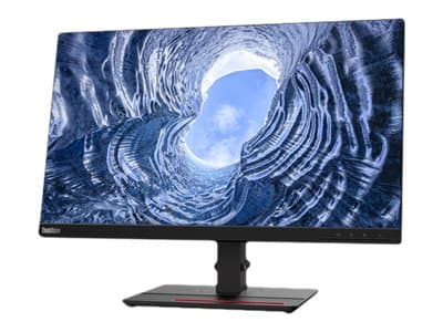 Lenovo ThinkVision T24i-20 - LED-skjerm - 23.8" (23.8" synlig) - 1920 x 1080 Full HD (1080p) @ 60 Hz - IPS - 250 cd/m² - 1000:1 - 4 ms - HDMI, VGA, D