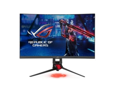 ASUS ROG Strix XG27WQ - LED-skärm - böjd - 27" - 2560 x 1440 WQHD - VA - 450 cd/m² - 3000:1 - 1 ms - HDMI, 2xDisplayPort