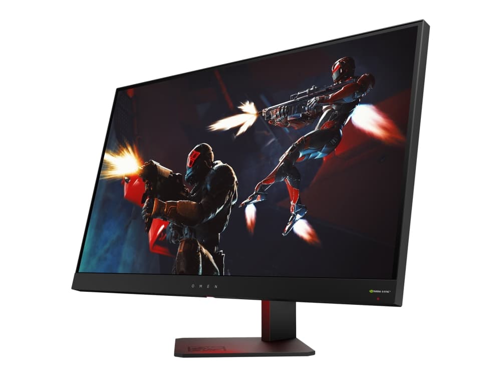 OMEN by HP 27i Gaming Monitor - LED-skärm - 27" (27" visbar) - 2560 x 1440 2K QHD @ 165 Hz - IPS - 350 cd/m² - 1000:1 - 1 ms - HDMI, DisplayPort - sk