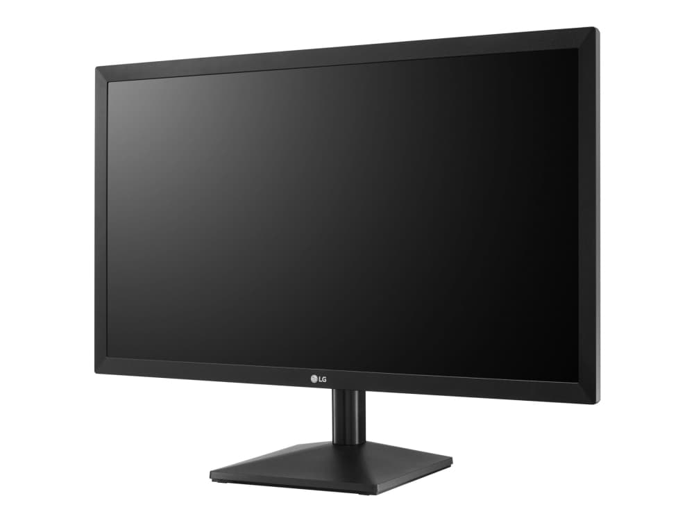 LG 24MK400H-B - LED-skjerm - 24" (23.5" synlig) - 1920 x 1080 Full HD (1080p) @ 75 Hz - TN - 200 cd/m² - 1000:1 - 1 ms - HDMI, VGA - matt svart