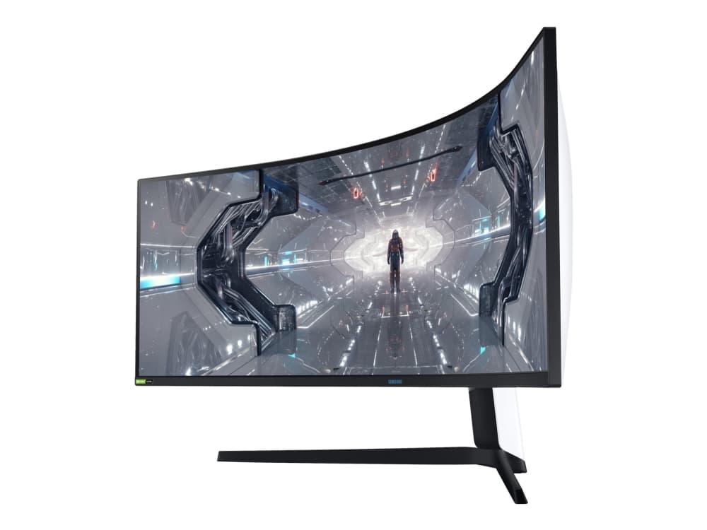Samsung Odyssey G9 C49G95TSSU - G95T Series - QLED monitor - böjd - 49" - 5120 x 1440 Dual Quad HD @ 240 Hz - VA - 1000 cd/m² - 2500:1 - DisplayHDR 1