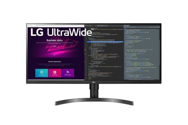 LG 34"" 34WN750-B - LED-skærm - 34" - 3440 x 1440 - IPS - 300 cd/m² - 1000:1 - 5 ms - 2x HDMI, - HDR10 - sort