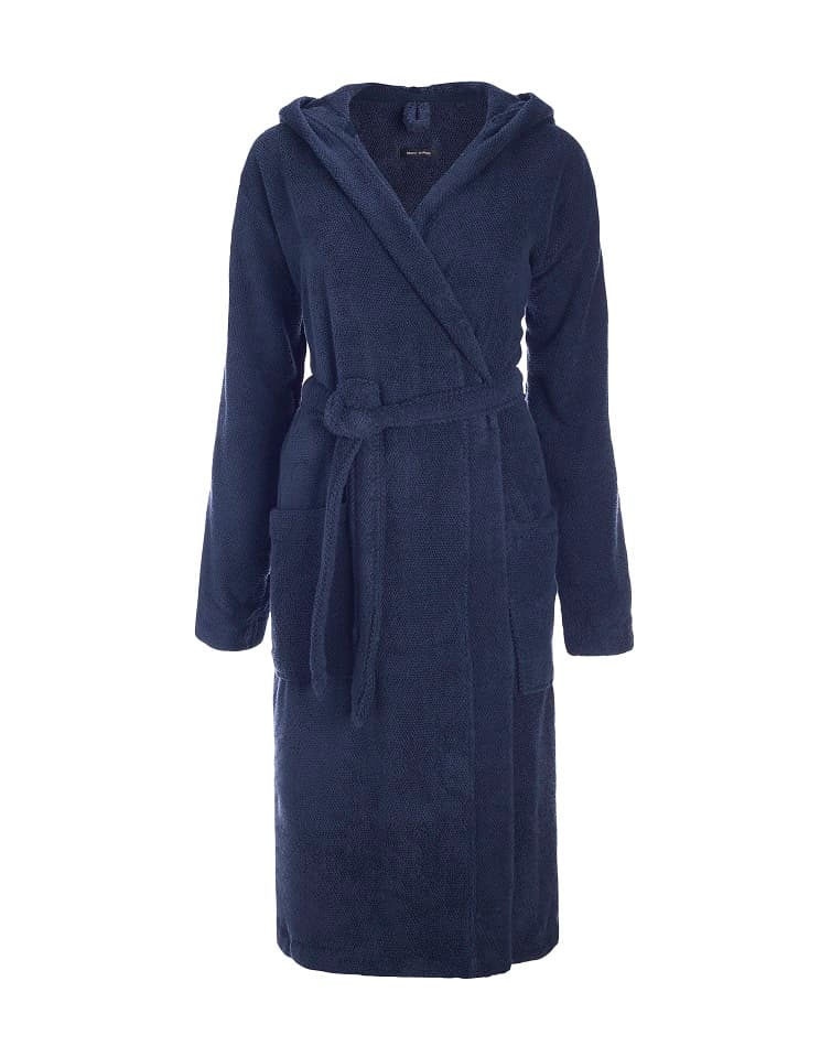 Marc O'Polo Timeless Uni Morgenkåpe XL Navy