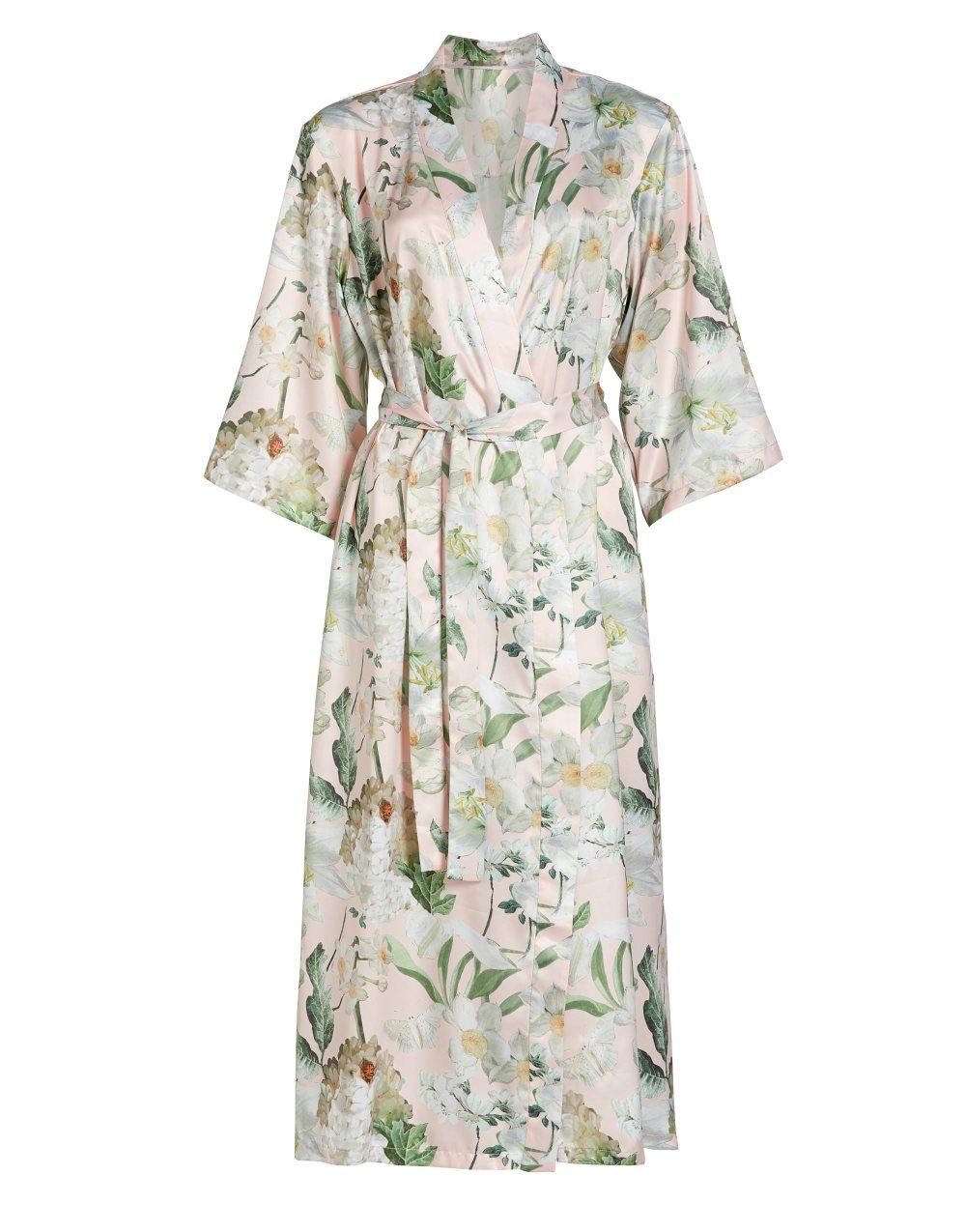 Essenza Home Ilona Rosalee Kimono Polyesterssatin Rosa L