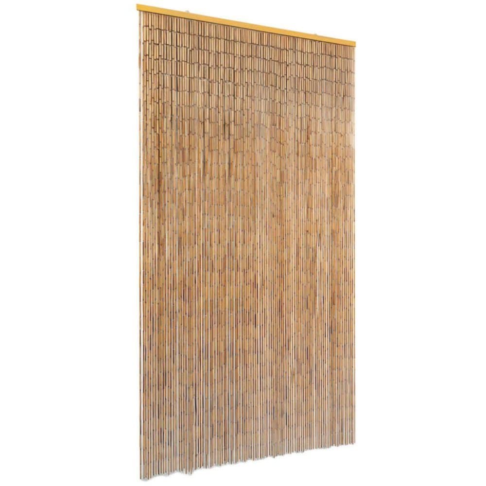 vidaXL Insektdør gardin bambus 100x200 cm