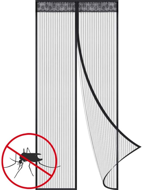 Magnetisk myggenet til dør