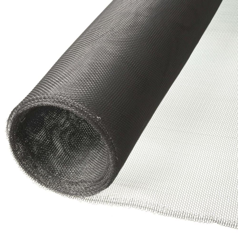 Nature myggenet og insektskærm 1 x 3 m glasfiber grå