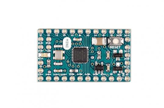 Arduino Mini 05, ATmega328, 16 MHz, 0,032 MB, 2 KB, 1 KB, Arduino