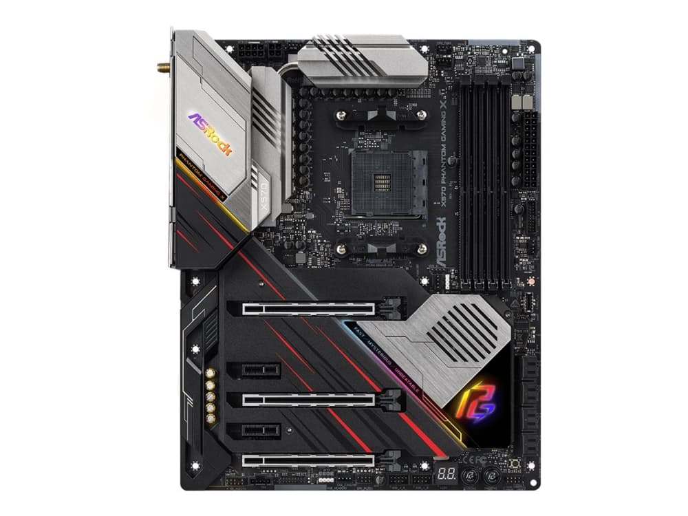 ASRock X570 Phantom Gaming X - Hovedkort - ATX - Socket AM4 - AMD X570 - USB-C Gen2, USB 3.2 Gen 1, USB 3.2 Gen 2 - Bluetooth, Gigabit LAN, 2.5 Gigab
