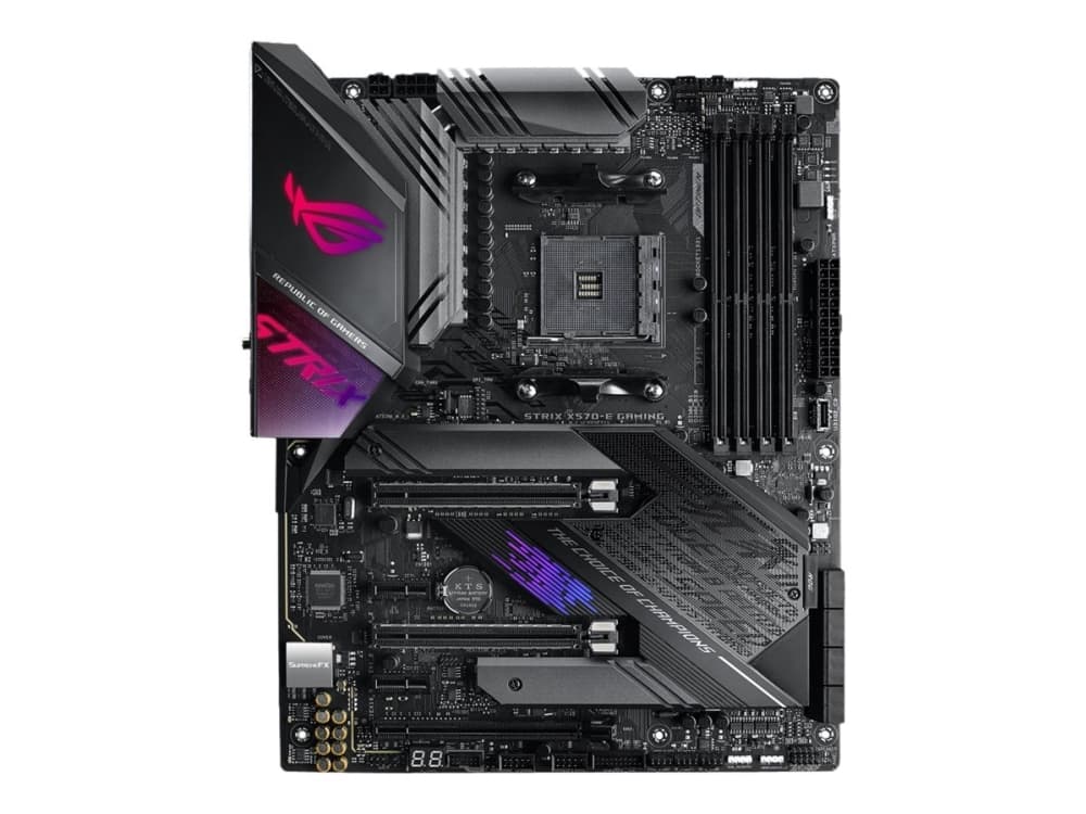ASUS ROG Strix X570-E Gaming - Moderkort - ATX - Socket AM4 - AMD X570 - USB-C Gen2, USB 3.2 Gen 1, USB 3.2 Gen 2 - Bluetooth, Gigabit LAN, 2.5 Gigab