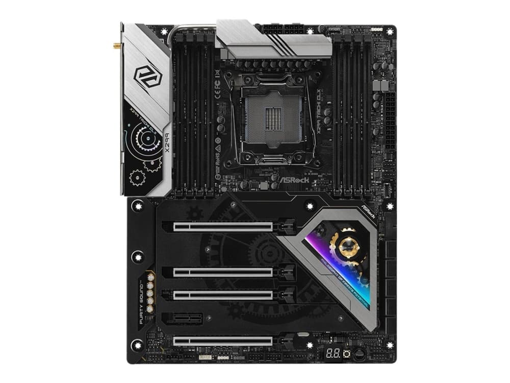 ASRock X299 Taichi CLX - Hovedkort - ATX - LGA2066 Socket - X299 - USB-C Gen2, USB 3.2 Gen 1, USB 3.2 Gen 2 - Bluetooth, Gigabit LAN, 2.5 Gigabit LAN