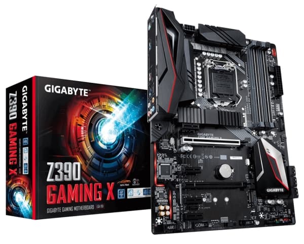 Gigabyte Z390 GAMING X Bundkort Sokkel Intel® 1151v2 Formfaktor ATX Mainboard-chipsæt Intel® Z390