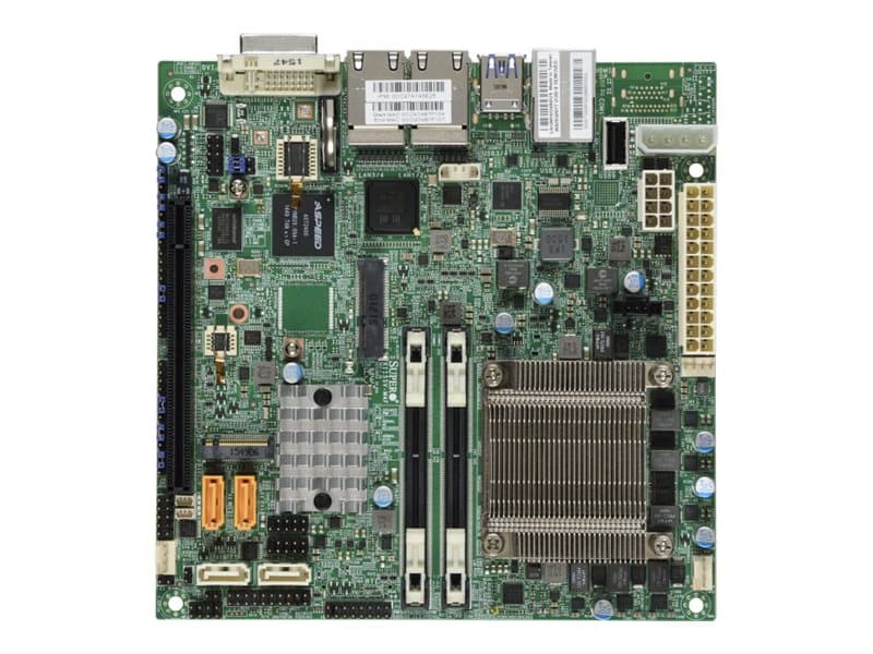 Supermicro X11SSV-M4F, Mini-ITX, Intel® C236, BGA 1440, DDR4-SDRAM, Intel® Iris™ Pro Graphics P580, UEFI AMI