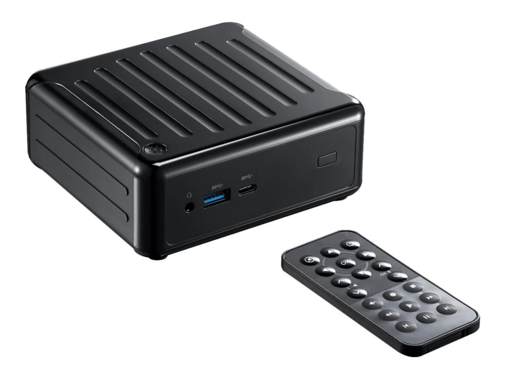 ASRock Beebox J4205 - Barebone - USFF - 1 x Pentium J4205 / 1.5 GHz - RAM 0 GB - SSD - eMMC 32 GB - HD Graphics 400 - GigE - WLAN: Bluetooth 4.0, 802