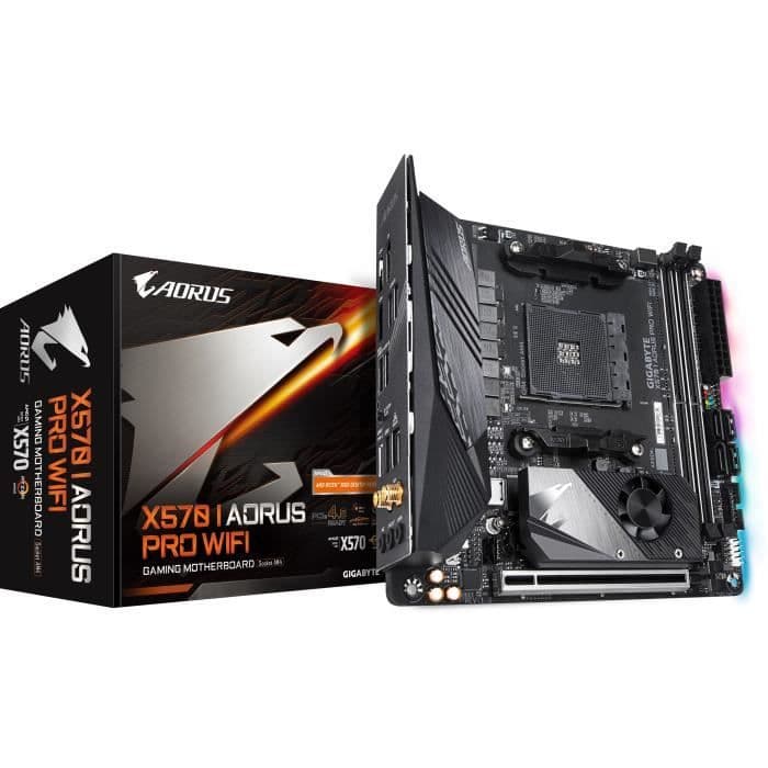 GIGABYTE bundkort X570 I AORUS PRO WIFI AM4