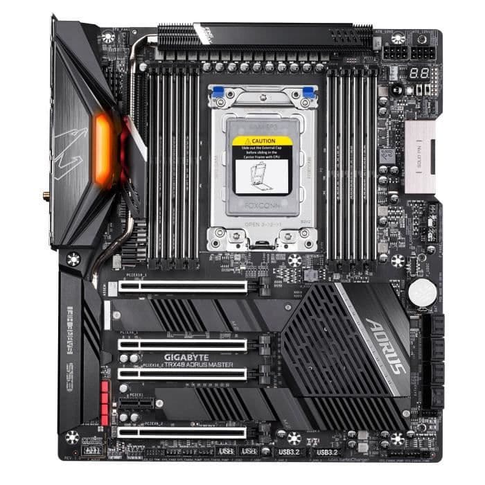 GIGABYTE bundkort TRX40 AORUS MASTER