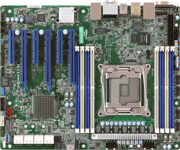 Asrock C422 WS/IPMI, Intel, LGA 2066, Intel® Xeon®, LGA 2066, DDR4-SDRAM, DIMM