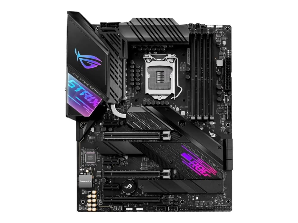ASUS ROG STRIX Z490-E GAMING - Bundkort - ATX - LGA1200 sokkel - Z490 - USB-C Gen2, USB 3.2 Gen 1, USB 3.2 Gen 2 - Wi-Fi, 2.5 Gigabit LAN, Bluetooth