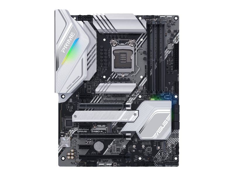 ASUS PRIME Z490-A - Hovedkort - ATX - LGA1200-sokkel - Z490 - USB-C Gen2, USB 3.2 Gen 1, USB 3.2 Gen 2 - 2.5 Gigabit LAN - innbygd grafikk (CPU kreve