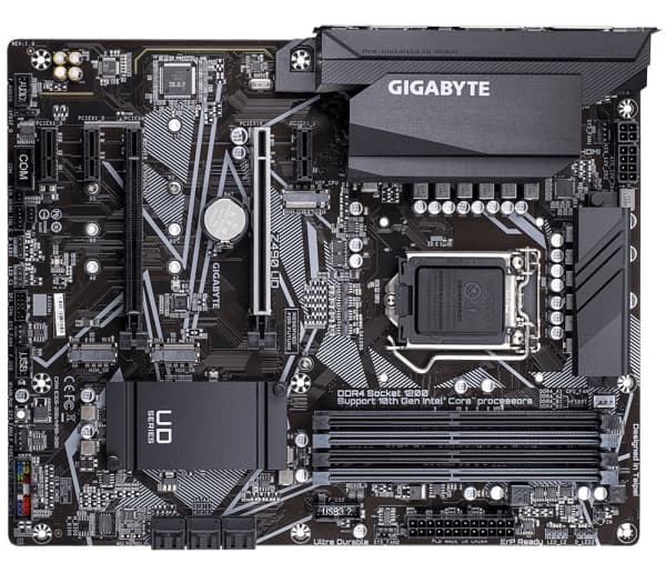 Gigabyte Z490 UD (rev. 1.0), Intel, LGA 1200, Intel® Celeron®, Intel® Core™ i3, Intel Core i5, Intel Core i7, Intel Core i9, Intel® Pentium®, DDR4-SD