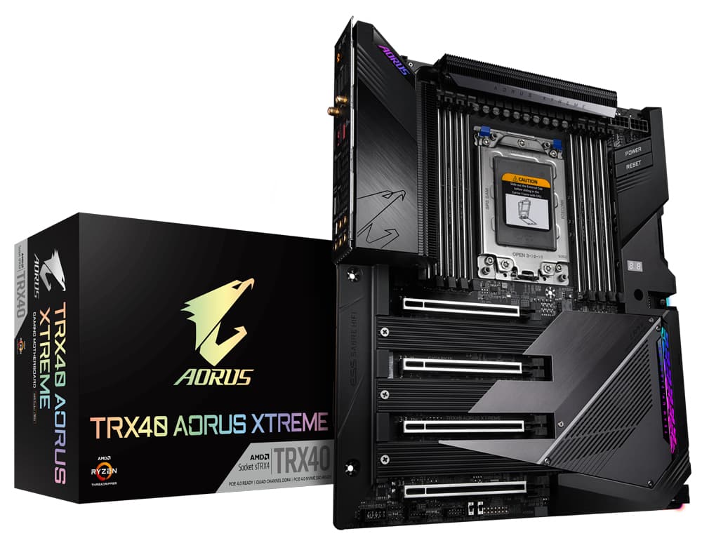 Gigatavu TRX40 AORUS XTREME Emolevy